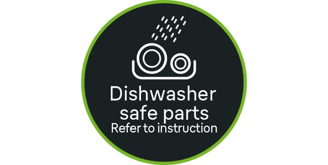 Braun Dishwasher Safe Icon