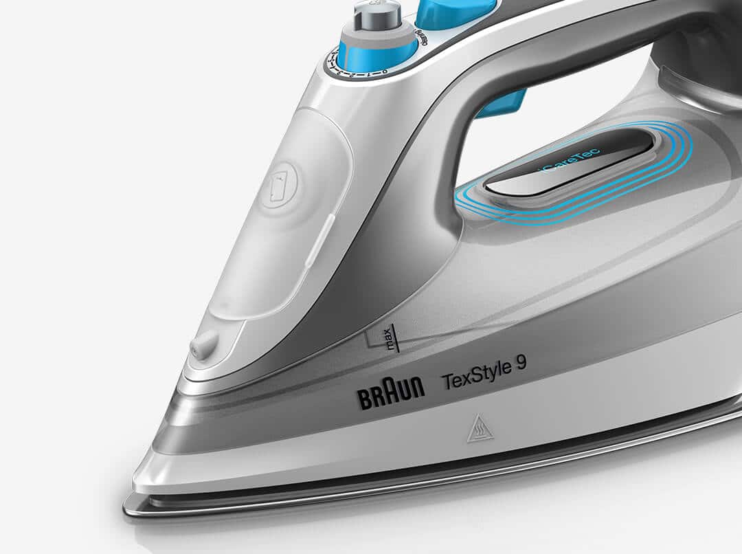 Braun TexStyle 9 steam iron with easy refill