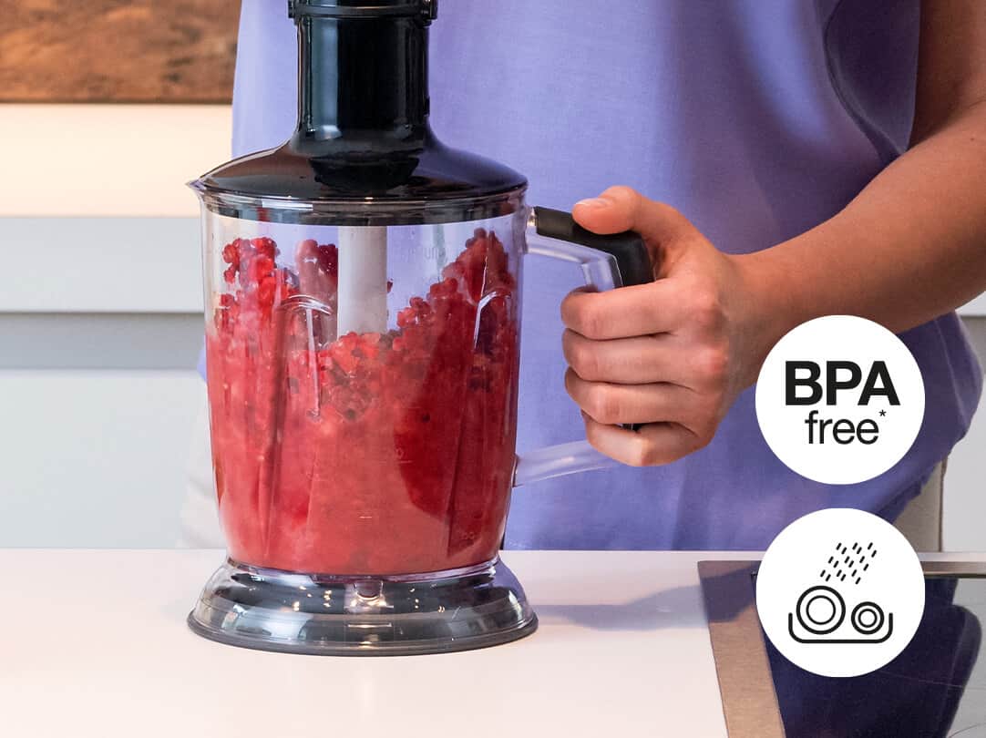 Braun Hand blender accessories are BPA free & dishwasher safe