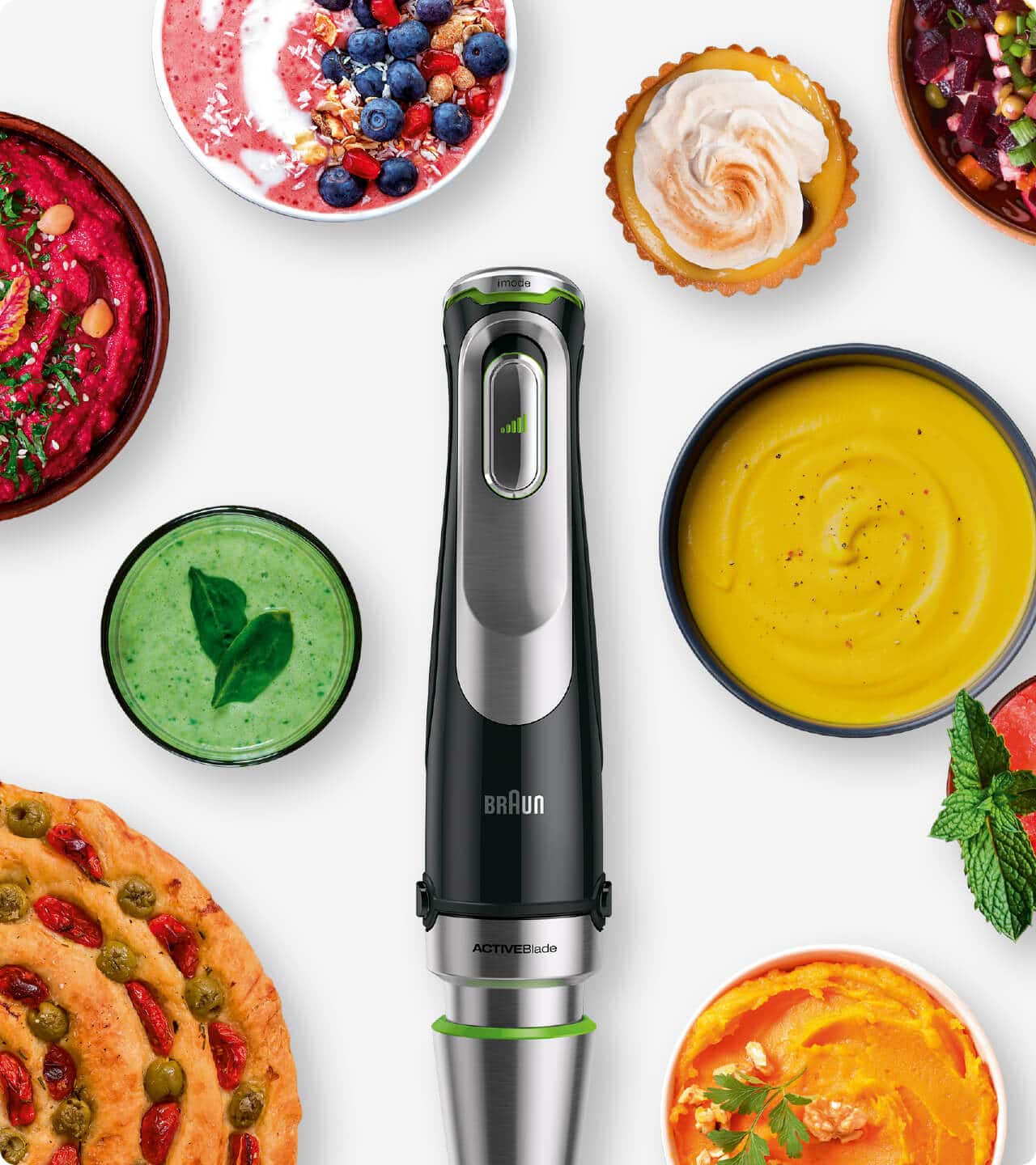 Braun MultiQuick 9X Hand blender pushes the boundaries of your culinary skills.